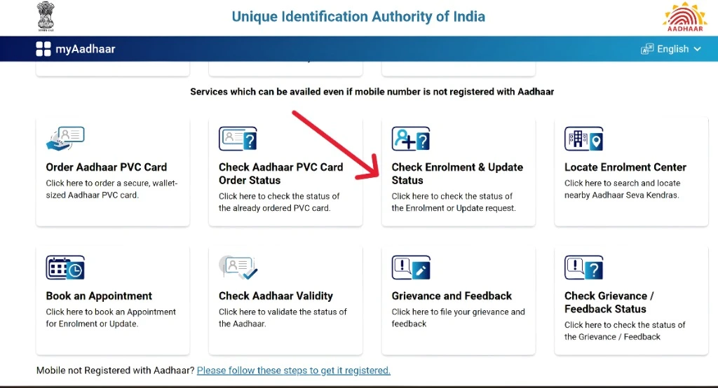 2026 Fast Aadhaar Enrolment Status Check & Update Online