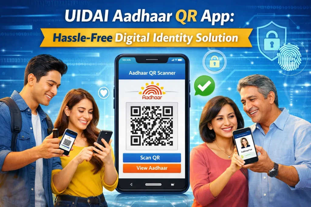 UIDAI Aadhaar QR App: Hassle-Free Digital Identity Solution