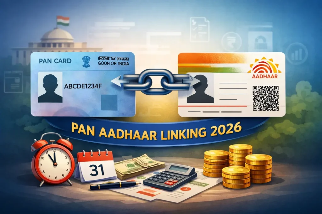 PAN Aadhaar Linking Guide 2026 – Quick & Easy