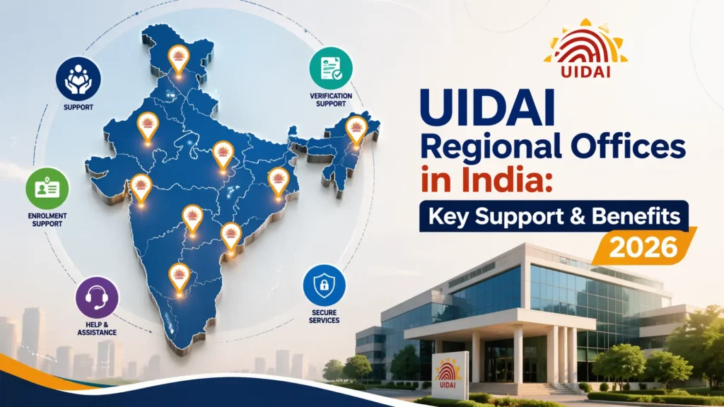 UIDAI Regional Offices in India: Key Support & Benefits 2026