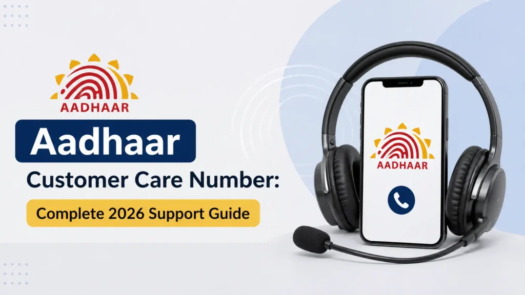 Aadhaar customer care number