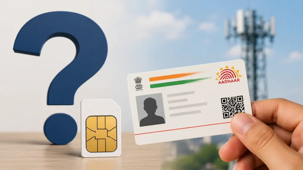 Is Aadhaar Mandatory for Mobile SIM in India?