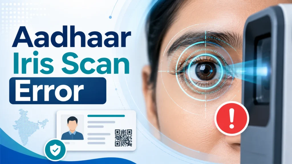 Aadhaar Iris Scan Error: Causes, Fixes & Easy Solutions