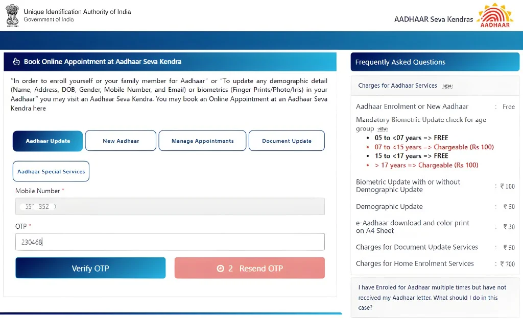 Gender Update Denied in Aadhaar Portal? Easy Fix in 2026